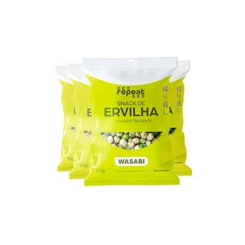 SNACK DE ERVILHA SABOR WASABI 50G - KALENA