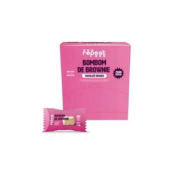 BOMBOM DE BROWNIE BRANCO ZR. AÇ. DISPLAY 15 X 12G - KALENA