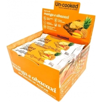 BARRA DE BANANA C/ CASTANHAS 12X30G - UNCOOKED