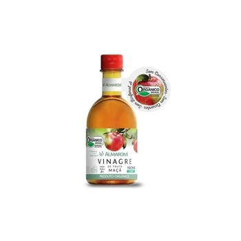 VINAGRE MAÇÃ ORGANICO 400ML PET - ALMAROMI - 9361