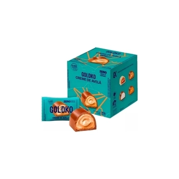 BOMBOM CREME DE AVELA ZERO AÇUCAR 18 X 13,5G GOLD& KO-3218