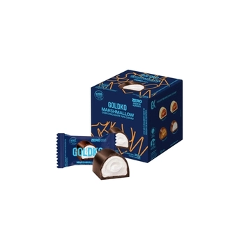 BOMBOM MARSHMALLOW 70% CACAU ZERO 18 X 11,5G GOLD& KO-3832