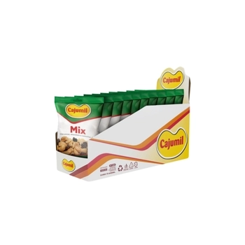 MIX DE NUTS CAJUMIL DISPLAY 10 X 40G - USIBRAS
