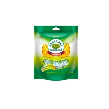 BANANINHA COM ACUCAR 200G - BANANINHA PARAIBUNA