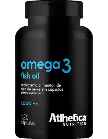OMEGA 3 FISH OIL 1000MG 120 CAPS - ATHLETICA 6322