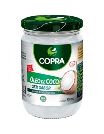 OLEO DE COCO SEM SABOR 500ML -COPRA