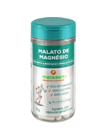 MAGNESIO MALATO - 120CAPS - MEISSEN