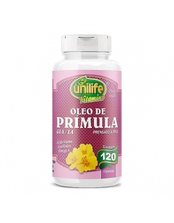 OLEO DE PRIMULA 700MG 120CAPS - UNILIFE