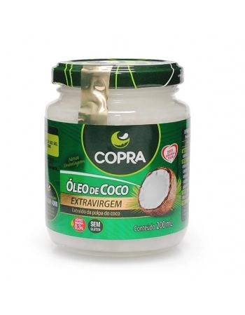 OLEO DE COCO EXTRA VIRGEM 200ML - COPRA
