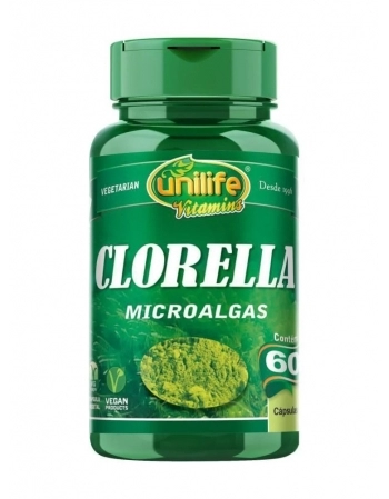 CLORELLA 500MG 60CAPS - UNILIFE