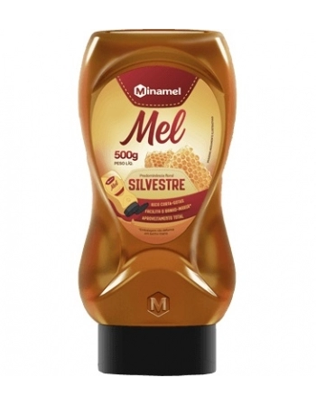 MEL SILVESTRE BISNAGA PREMIUM 500G - MINAMEL