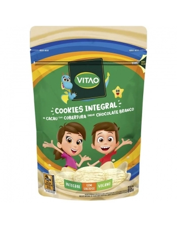 COOKIES S/ GLUTEN CACAU COB KIDS 80G - VITAO 20804