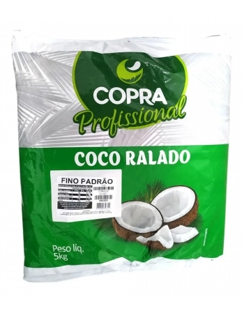 COCO RALADO MEDIO PADRÃO 5KG - COPRA