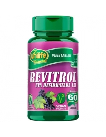 UVA REVITROL 500MG - 60 CAPS - UNILIFE