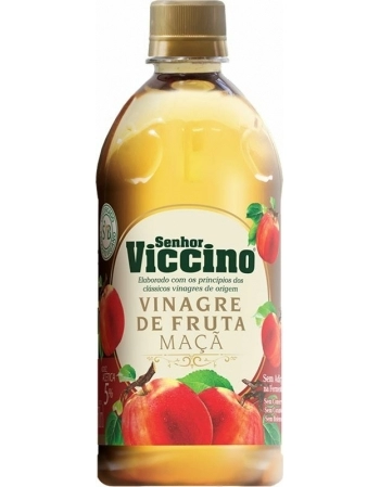 VINAGRE FRUTA MAÇA - SR VICCINO ZERO AÇUCAR- 500ML - 9317