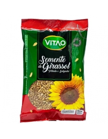 SEMENTE DE GIRASSOL SALGADA 60G -VITAO 393