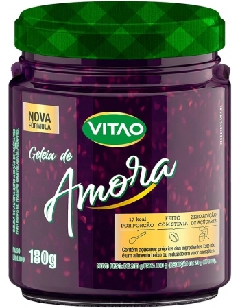 GELEIA ZERO AMORA 180G -VITAO 276