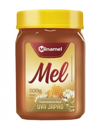 MEL UVA JAPÃO POTE PET 500GR - MINAMEL