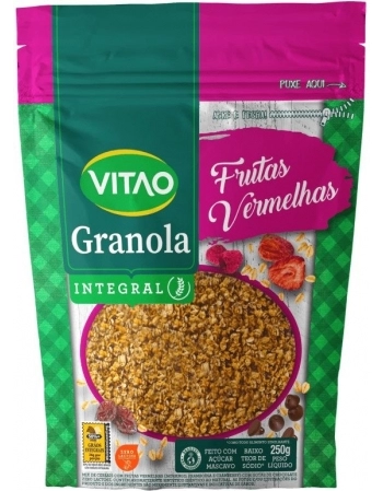 GRANOLA TRAD FRUTAS VERMELHAS 250G -VITAO 20379