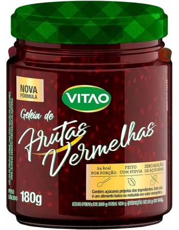 GELEIA ZERO FRUTAS VERMELHAS 180G- VITAO 280
