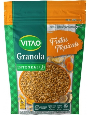 GRANOLA TRAD FRUTAS TROPICAIS 250G -VITAO 20380