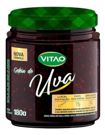 GELEIA ZERO UVA 200G -VITAO 286