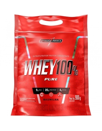 WHEY 100% PURE BAUNILHA 907GR POUCH - IM 76170