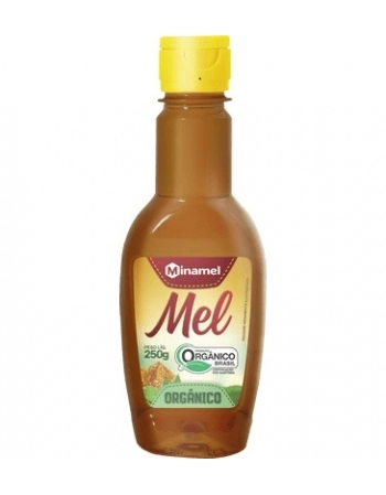 MEL ORGANICO BISNAGA PET 250G - MINAMEL