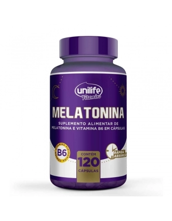 MELATONINA 350MG - 120 CAPS - UNILIFE 3350