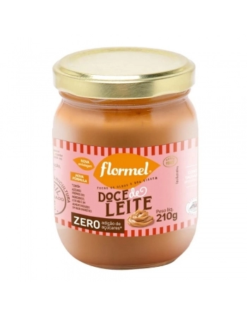 DOCE DE LEITE CREM ZERO 210G FLORMEL -11198