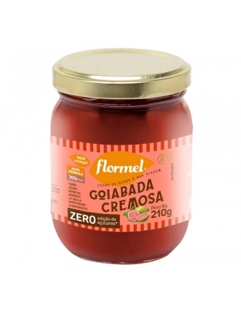 GOIABADA CREMOSA ZERO 210G - FLORMEL 11226