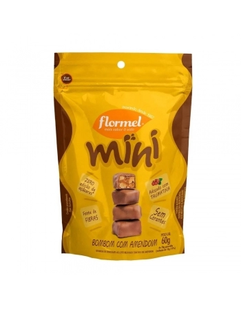 MINI BOMBOM C/ AMENDOIM 60G FLORMEL 13451