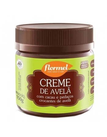 CREME DE AVELA CROCANTE ZERO 150G - FLORMEL 13036