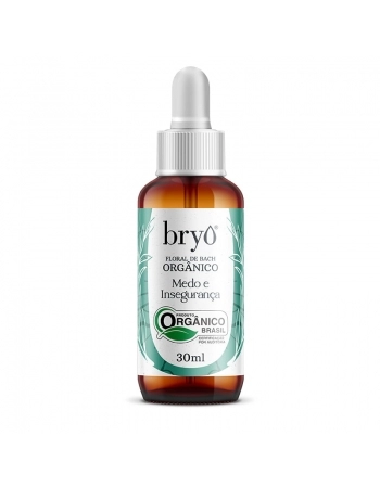 FLORAL ORGANICO MEDO E INSEGURANÇA 30ML - BRYO 2552