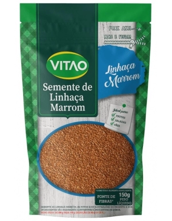SEMENTE DE LINHACA MARRON 200G -VITAO 397