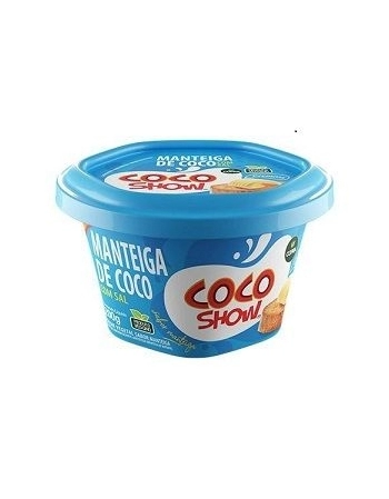 MANTEIGA DE COCO COM SAL 200G - COCO SHOW