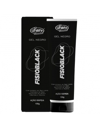 FISIOBLACK GEL NEGRO 150G - UNILIFE (3589)