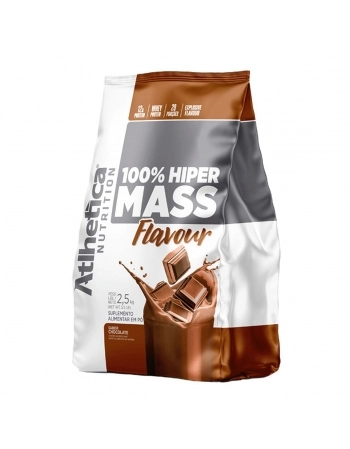 100% HIPER MASS FLAVOUR CHOCOLATE 2,5KG - ATHLETICA 22361