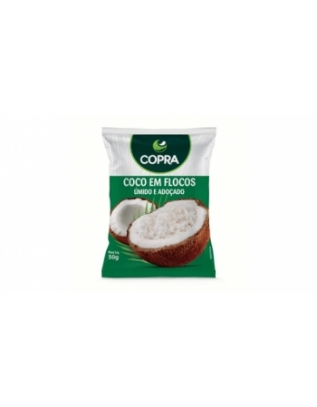 COCO RALADO FLOCADO 50GR -COPRA