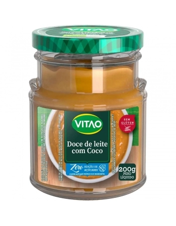 DOCE DE LEITE ZERO C/ COCO 200G -VITAO 246