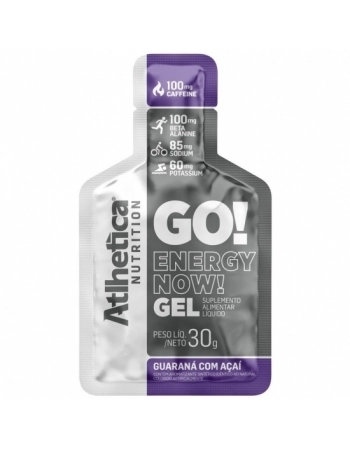 GO ENERGY NOW GEL GUAR ACAI 30G (10 SACH) ATHLETICA 23481