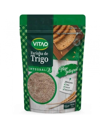 FARINHA DE TRIGO INTEGRAL 500G -VITAO 264
