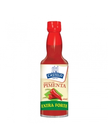 MOLHO DE PIMENTA EXTRA FORTE 60ML - 455.032 - CASTELO