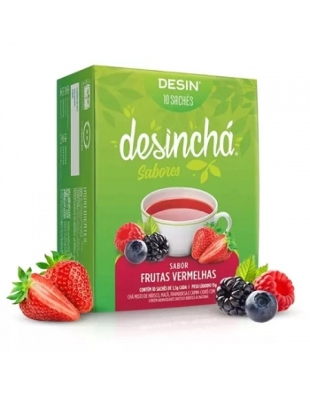 DESINCHA FRUTAS VERMELHAS DISPLAY 10 SACHES