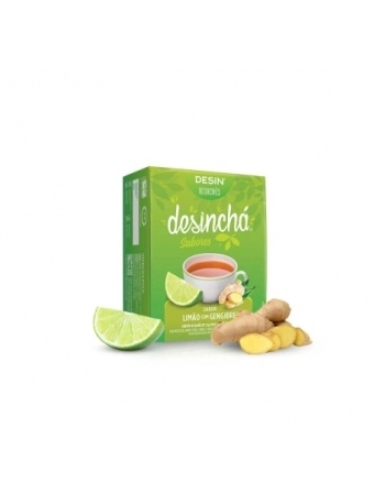 DESINCHA LIMAO COM GENGIBRE DISPLAY 10 SACHES