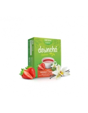 DESINCHA MORANGO COM BAUNILHA DISPLAY 10 SACHES