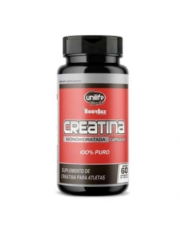 CREATINA ATP MONOHIDRATADA 720MG 60 CAPS - UNILIFE (3486)
