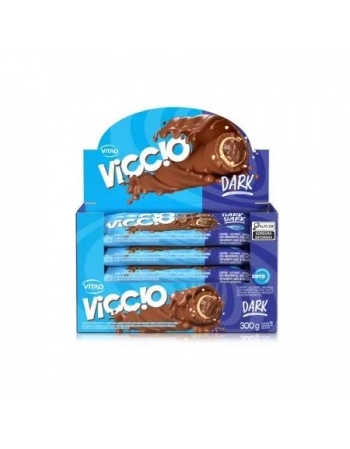 VICCIO ROLL CHOCO AMARGO DARK ZERO 10 X 30G - VITAO 35306