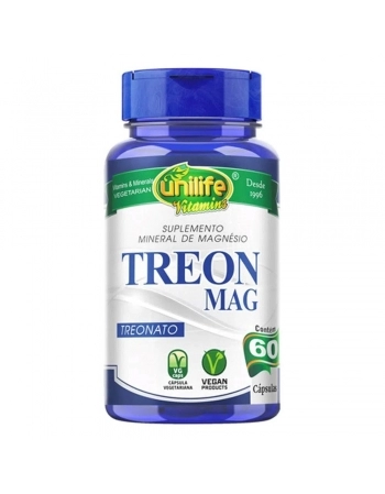 MAGNESIO TREONATO 60 CAPS - UNILIFE
