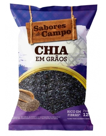 CHIA EM GRAOS SABORES DO CAMPO 120G -VITAO 34799